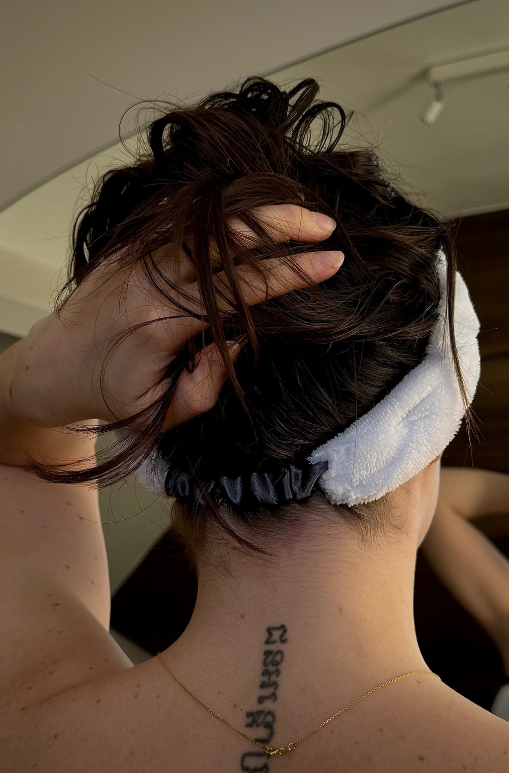 Le Bandeau Démaquillage Tressé